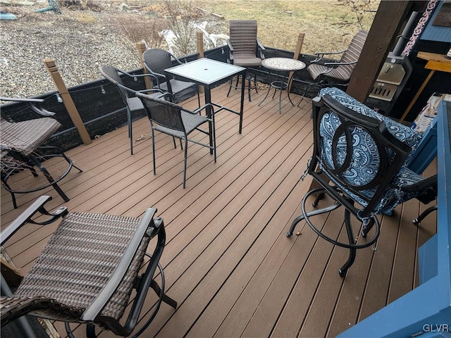 2533 Williams Rd, Moore Twp, PA 18014 - view of wooden terrace