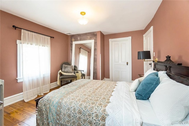 1527 W Turner St, Allentown City, PA 18102 - bedroom featuring wood finished floors, baseboards, and a closet