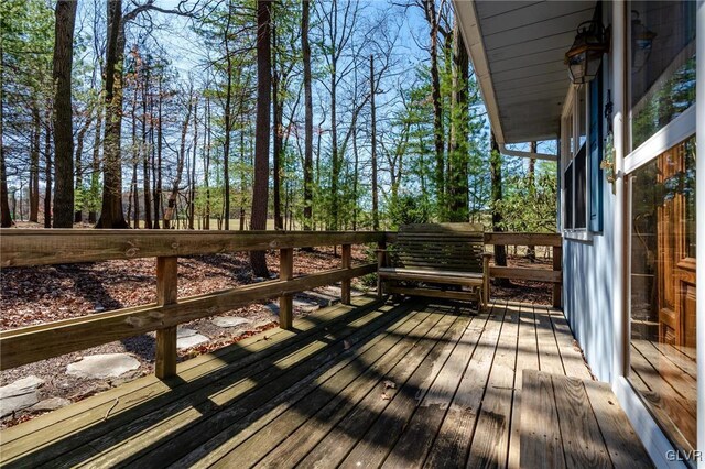 view of deck