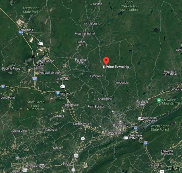 286 Estate Dr, Price Twp, PA 18302 - map