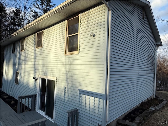 view of property exterior