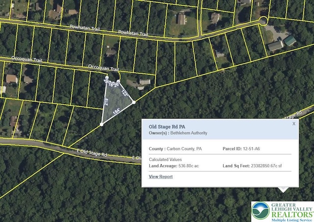 36 Occoquan Trl, Penn Forest Township, PA 18210 - map location