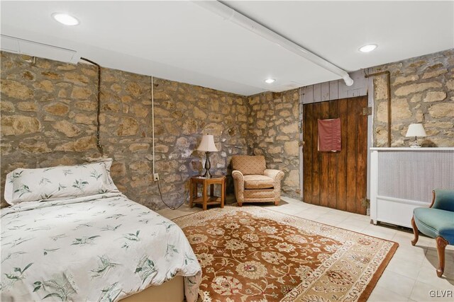 221 Franklin St, Alburtis Borough, PA 18011 - bedroom featuring tile patterned flooring