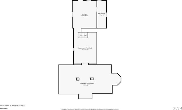 221 Franklin St, Alburtis Borough, PA 18011 - floor plan