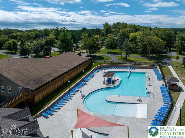 5627 Pembrook Dr, Coolbaugh Twp, PA 18466 - community pool featuring a patio
