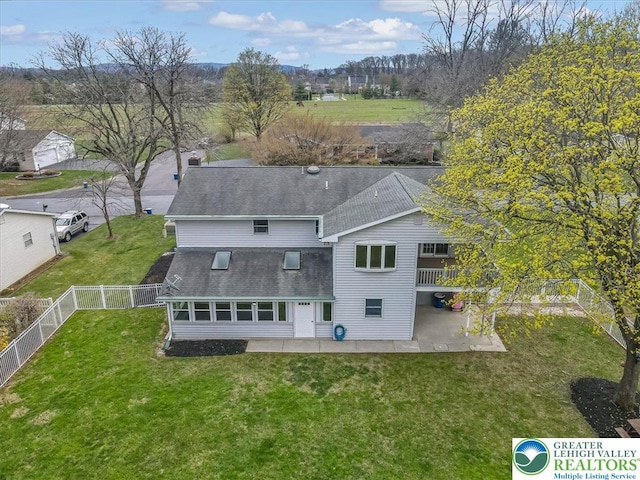drone / aerial view