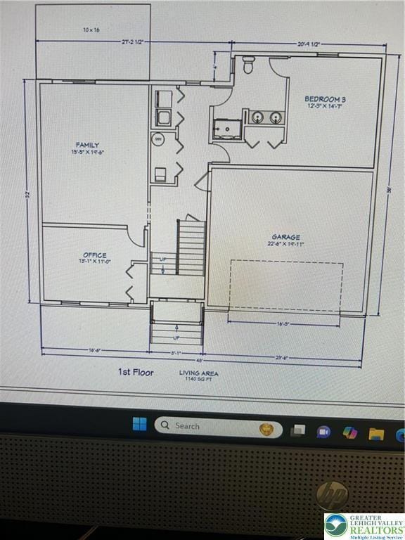 5743 Crescent Dr, North Whitehall Twp, PA 18078 - view of home floor plan
