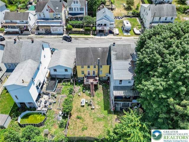 231 W Abbott St, Lansford Borough, PA 18232 - birds eye view of property with a residential view
