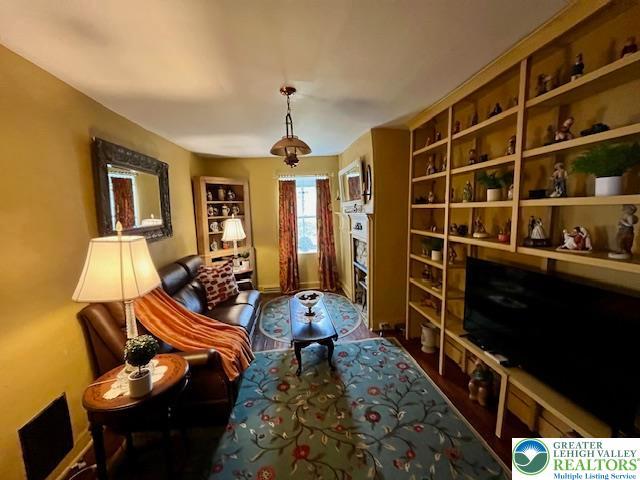 view of living area