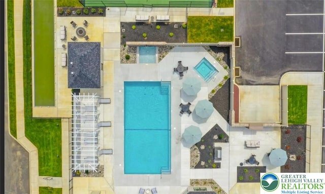 bird's eye view