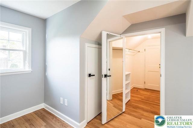 525 N Main St, Allentown City, PA 18104 - corridor featuring light wood-style floors and baseboards