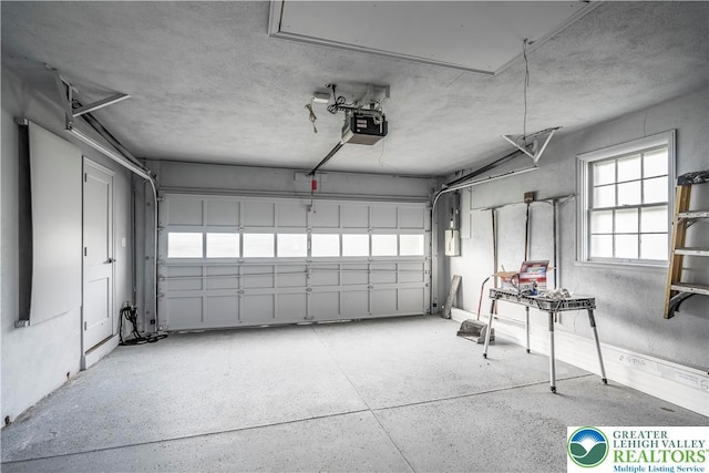 525 N Main St, Allentown City, PA 18104 - garage featuring a garage door opener