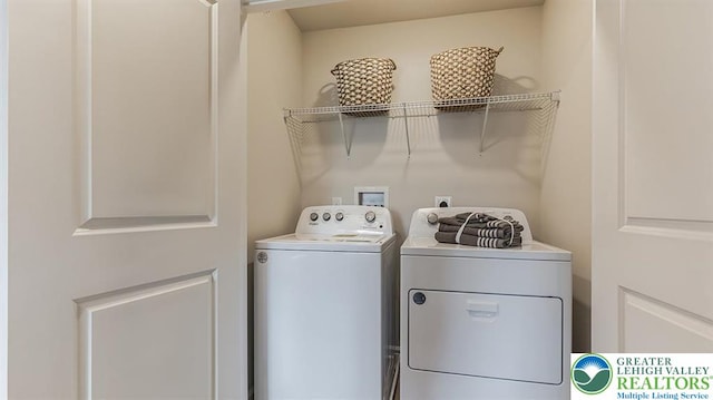 1207 Susan Cir, Upper Macungie Twp, PA 18031 - laundry room with washing machine and dryer and laundry area