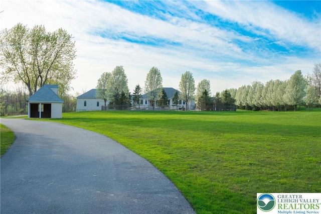 901 Meyer Rd, Bushkill Twp, PA 18064 - view of community featuring a yard