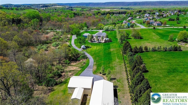 drone / aerial view