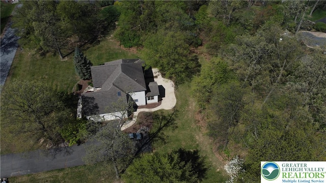 drone / aerial view