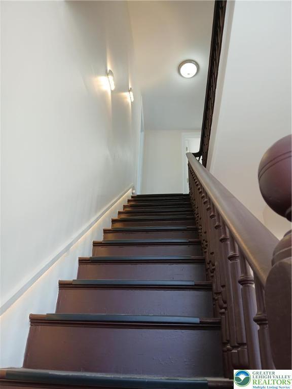 view of stairs