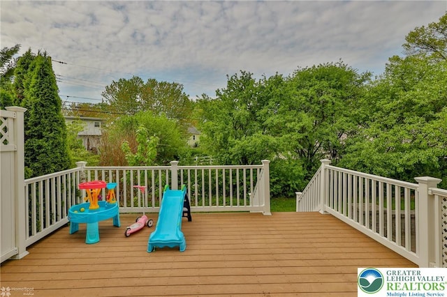 view of deck