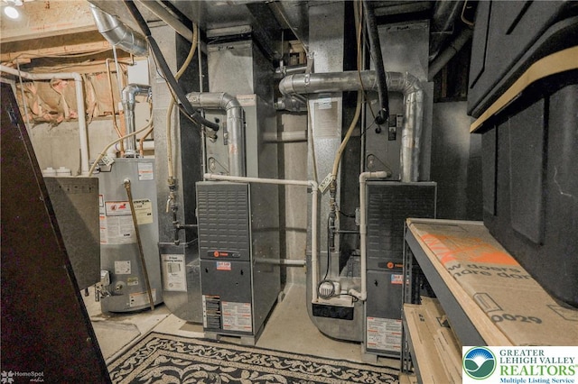 utilities featuring water heater