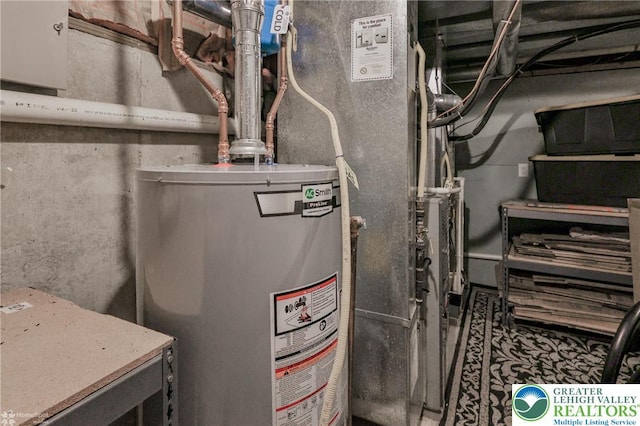 utilities with gas water heater