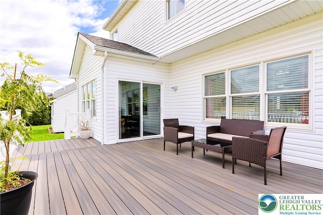 view of deck