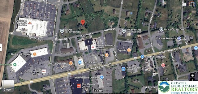 map location
