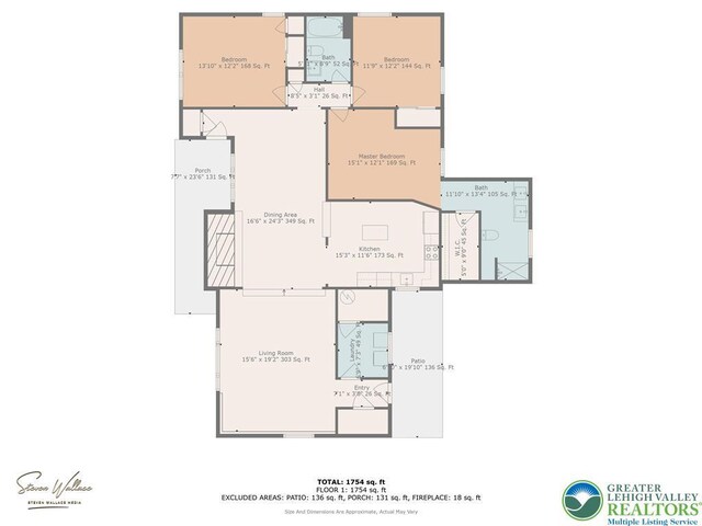 134 Altemose Rd, Tobyhanna Twp, PA 18347 - plan