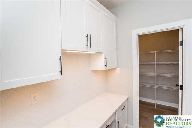 interior space featuring wood finished floors