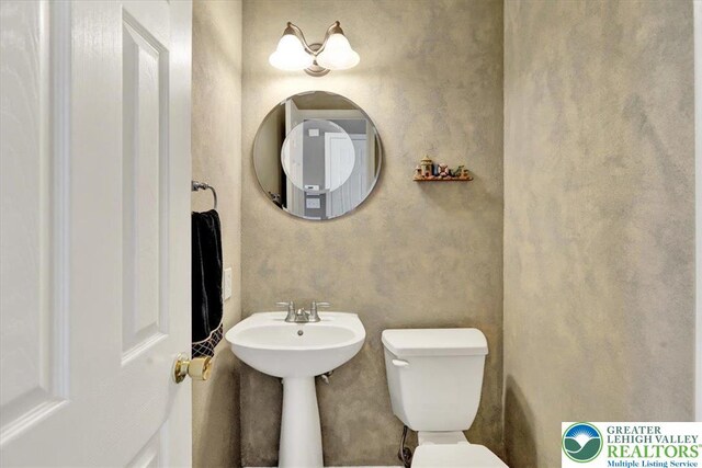 bathroom with toilet