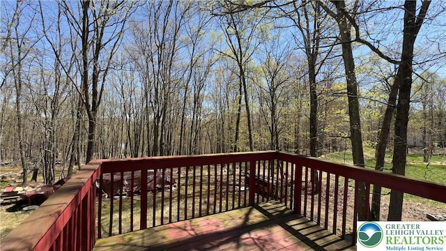 194 Murphy Cir, Lehman Twp, PA 18324 - view of wooden deck