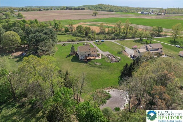 2735 Limeport Rd, Milford Twp, PA 18951 - drone / aerial view with a rural view