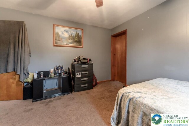1804 Long Run Rd, Pa, PA 17972 - carpeted bedroom featuring a ceiling fan