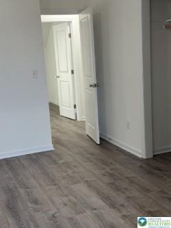 419 W Lincoln, Easton, PA 18042 - spare room featuring baseboards and wood finished floors