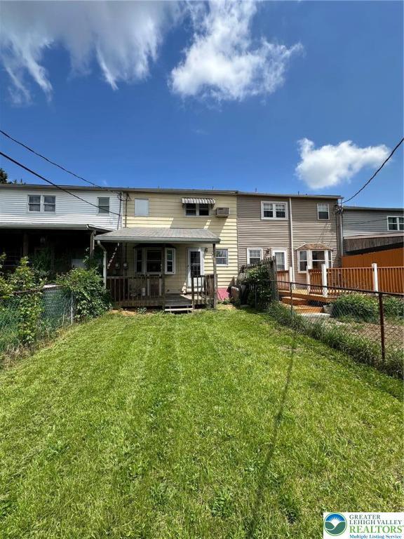 view of rear view of property