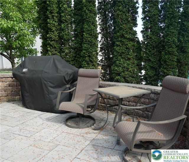 6115 Timberknoll Dr, Lower Macungie Twp, PA 18062 - view of patio featuring grilling area
