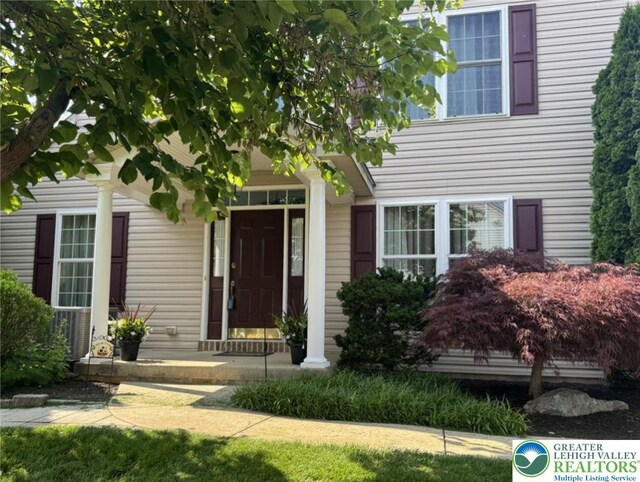 6115 Timberknoll Dr, Lower Macungie Twp, PA 18062 - view of exterior entry