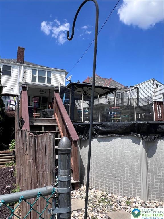 view of rear view of house