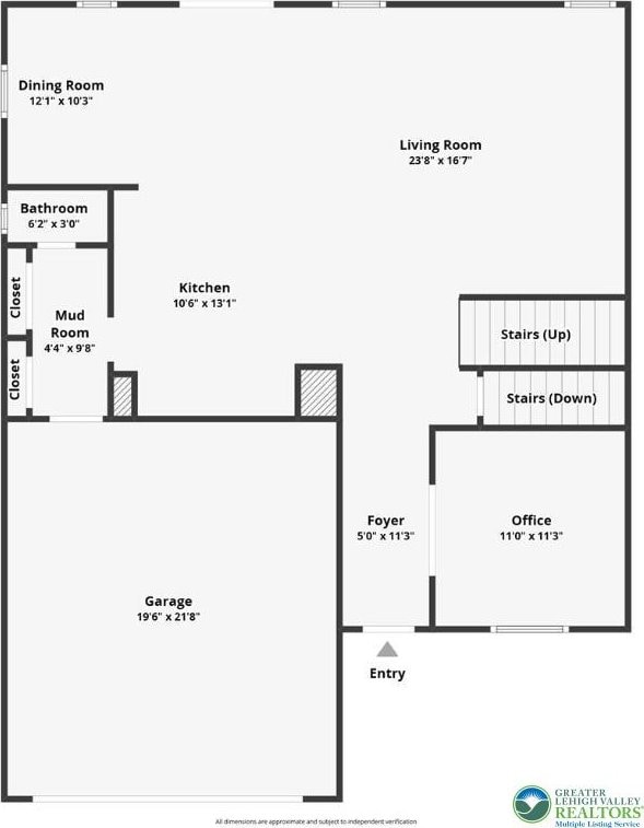 floor plan / room layout