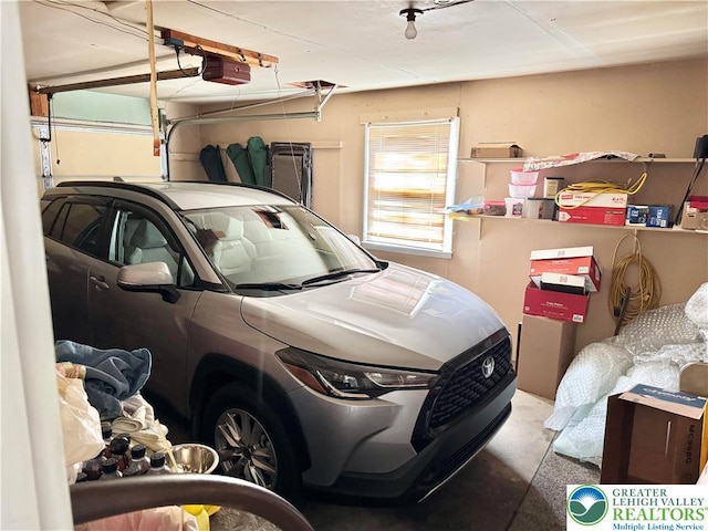 8173 Holbens Valley Rd, Weisenberg Twp, PA 18066 - garage featuring a garage door opener