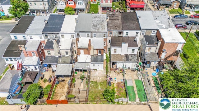 410 E Hamilton St, Allentown City, PA 18109 - aerial view of residential area