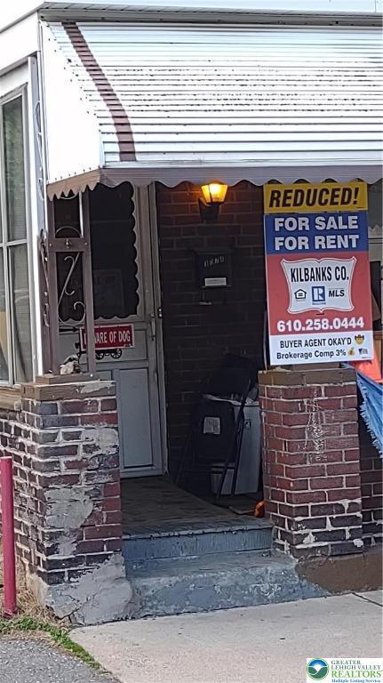 107 Rowe St Unit A, Tamaqua Borough, PA 18252 - view of entrance to property
