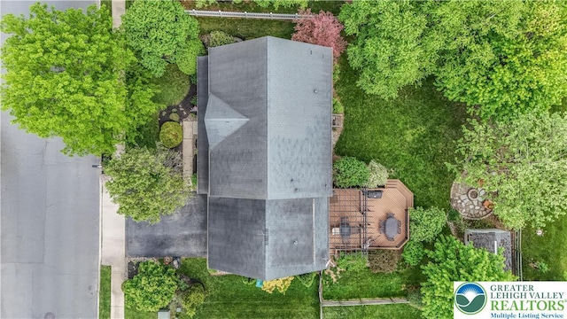 aerial view