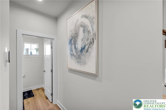 8202 Young Blvd, Upper Macungie Twp, PA 18051 - doorway with light wood-type flooring and baseboards