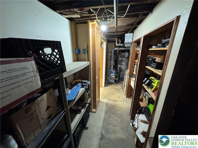 view of storage room