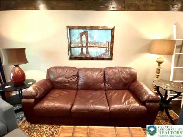 view of living area