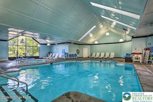 2171 Lancaster Dr, Lehman Twp, PA 18324 - view of indoor pool