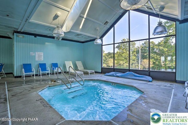 2171 Lancaster Dr, Lehman Twp, PA 18324 - view of indoor pool