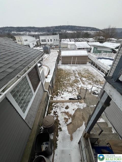 416 E Union St Unit 1 & 2, Tamaqua Borough, PA 18252 - view of snowy aerial view