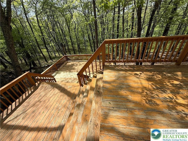 view of deck