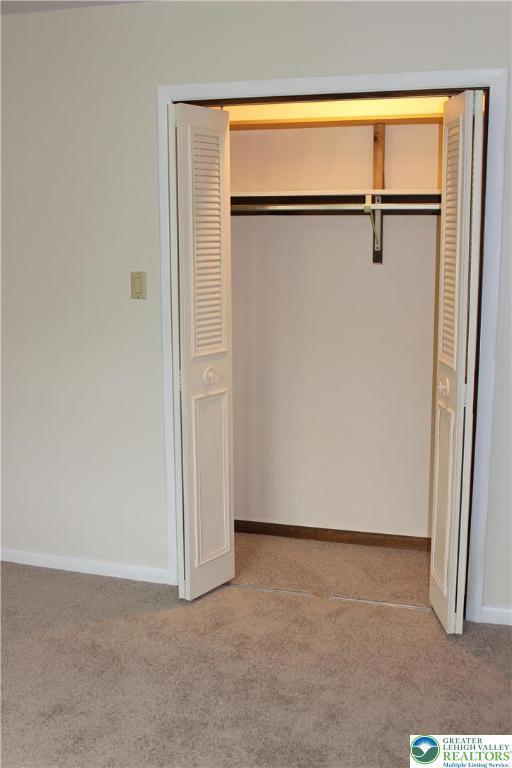 view of closet